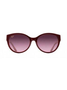 MAUI JIM Women's VENUS POOLS Sunglasses RUBY & SANDSTONE Burgundy Polarized $319